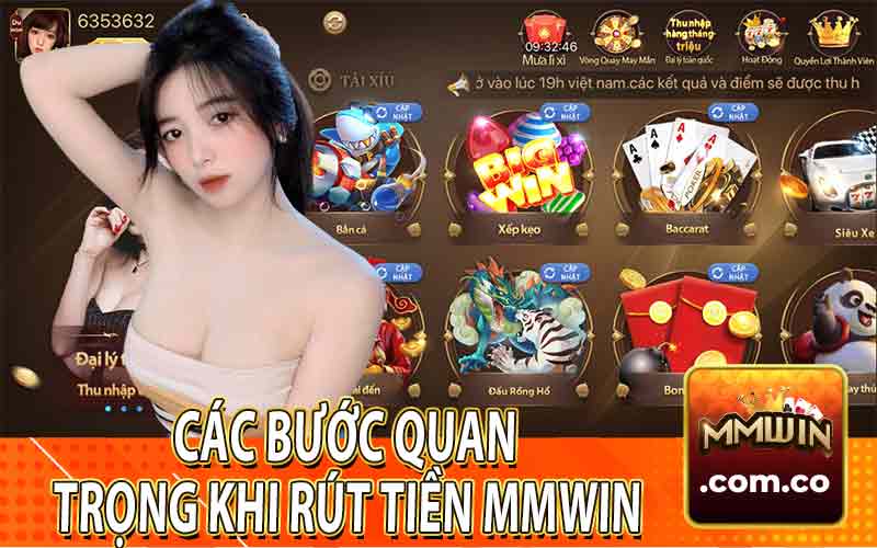 Các Bước Quan Trọng Khi Rút Tiền Mmwin